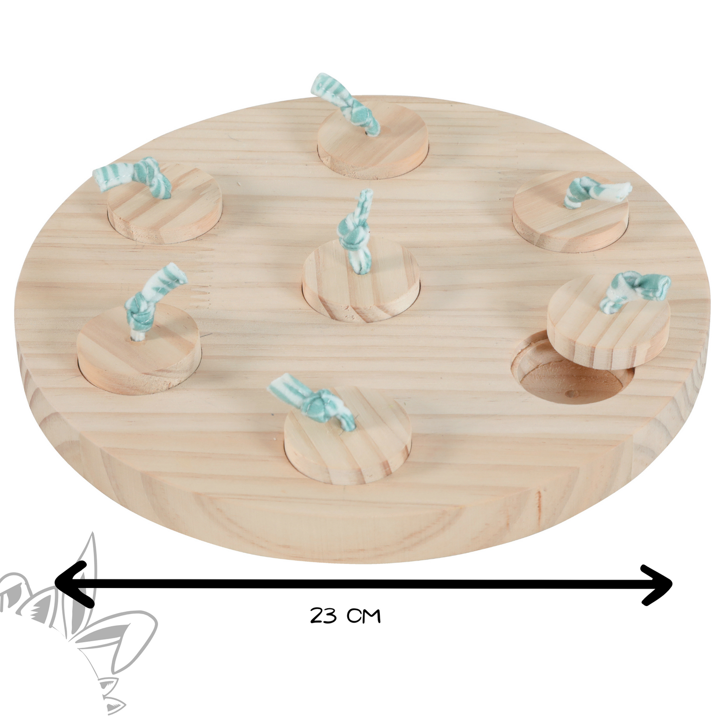 Jeu d’intelligence en bois pour lapin neolife zolux