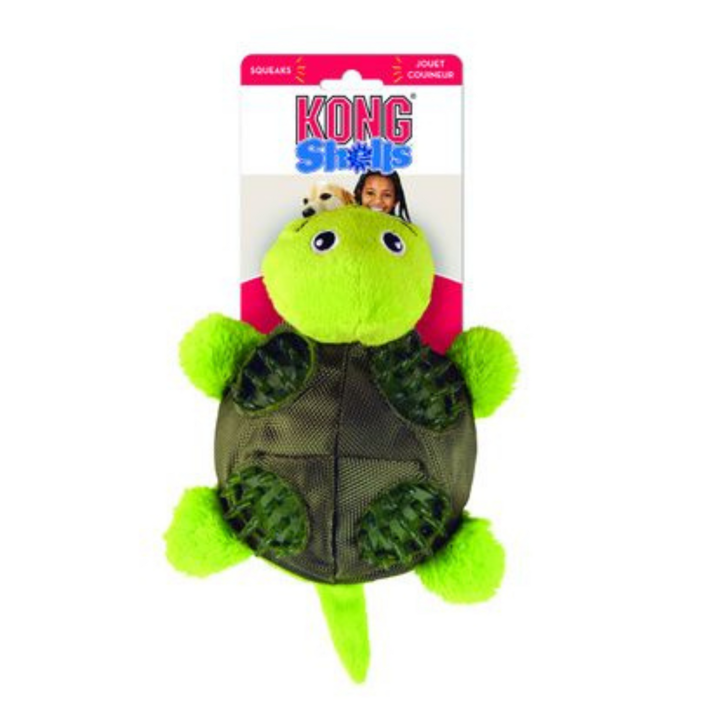 KONG Shells jeu peluche pour chien