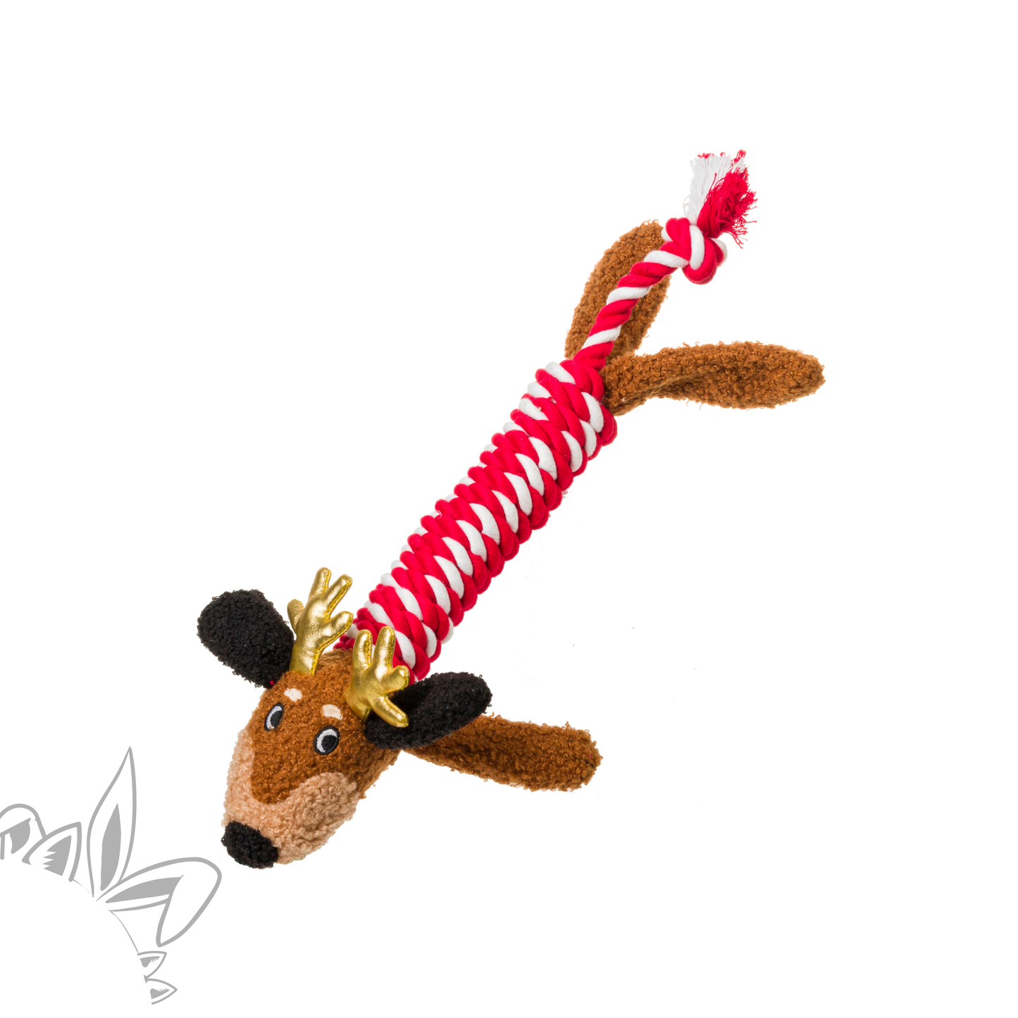 Le Teckel de Noël en corde