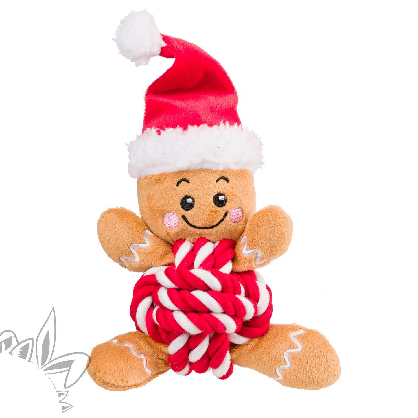 Pain d'épice et sa balle en corde