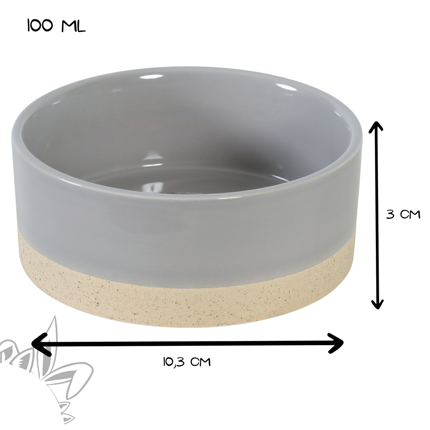 Ecuelle/gamelle pour chien, chat ou lapin