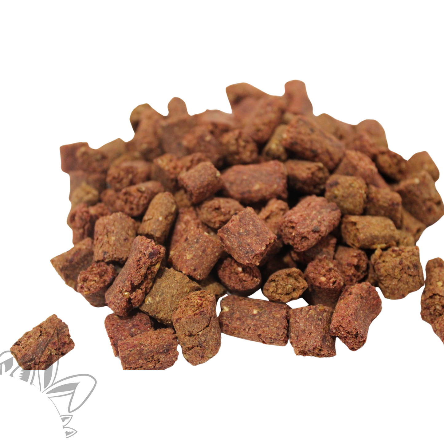 Friandises hypo allergeniques et naturelles pour chien : cubes aux insectes