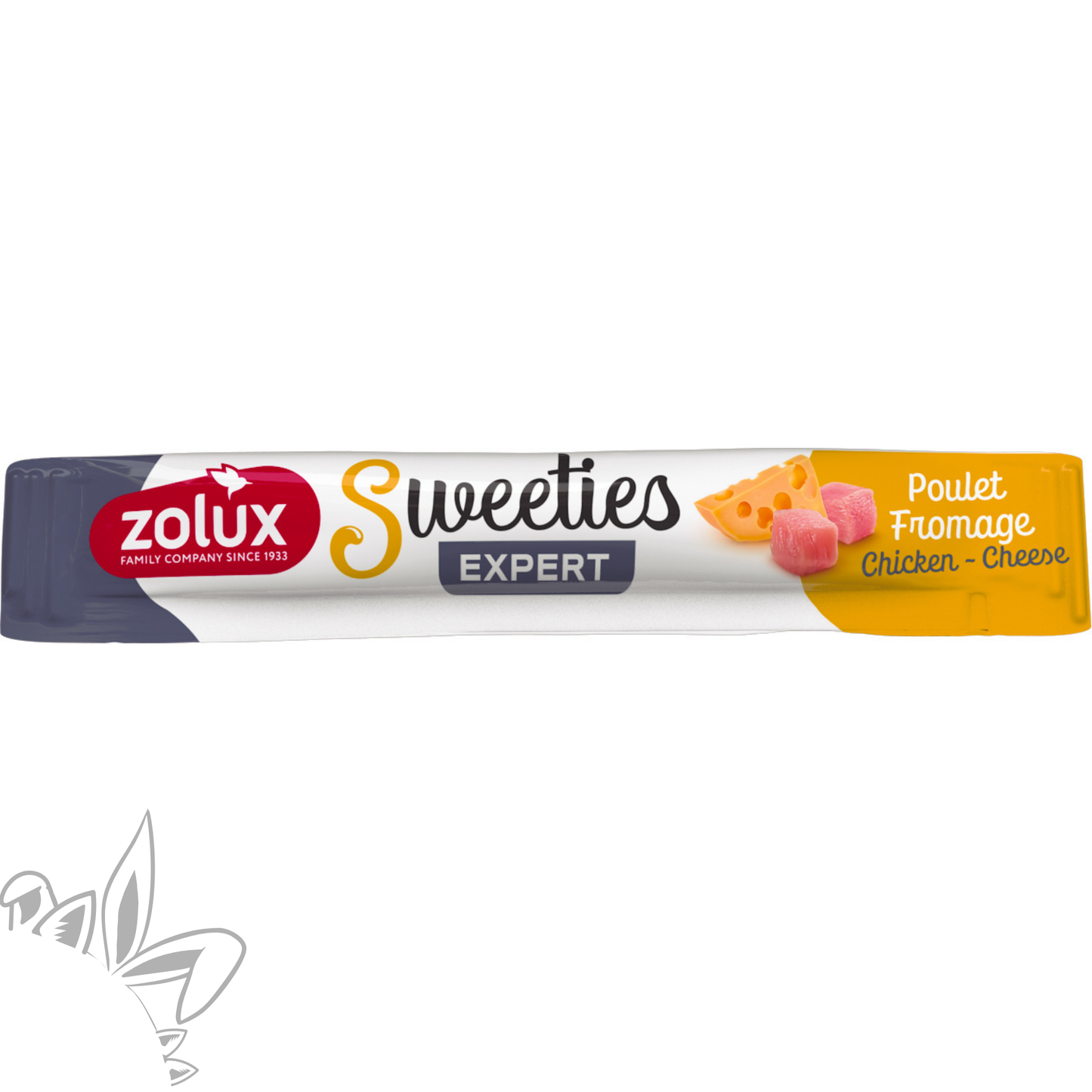 Friandise humide en stick pour chien Poulet fromage