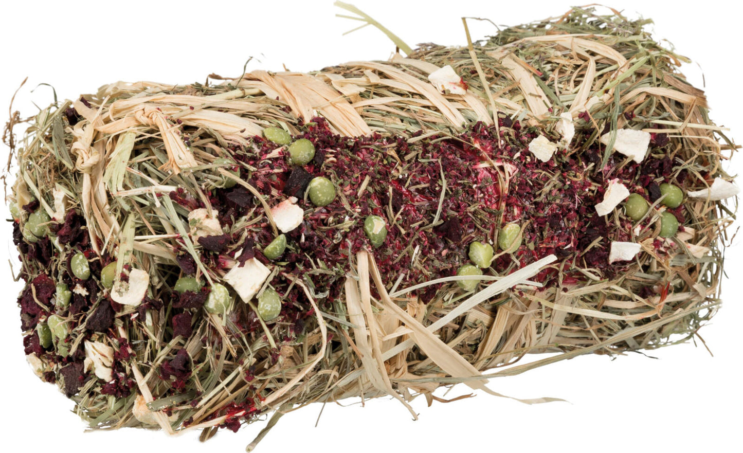 balle de foin pour lapin avec panais et betterave séchés - jouet comestible pour lapin en foin naturel - accessoire à ronger pour rongeurs et lapins – foin et légumes séchés
