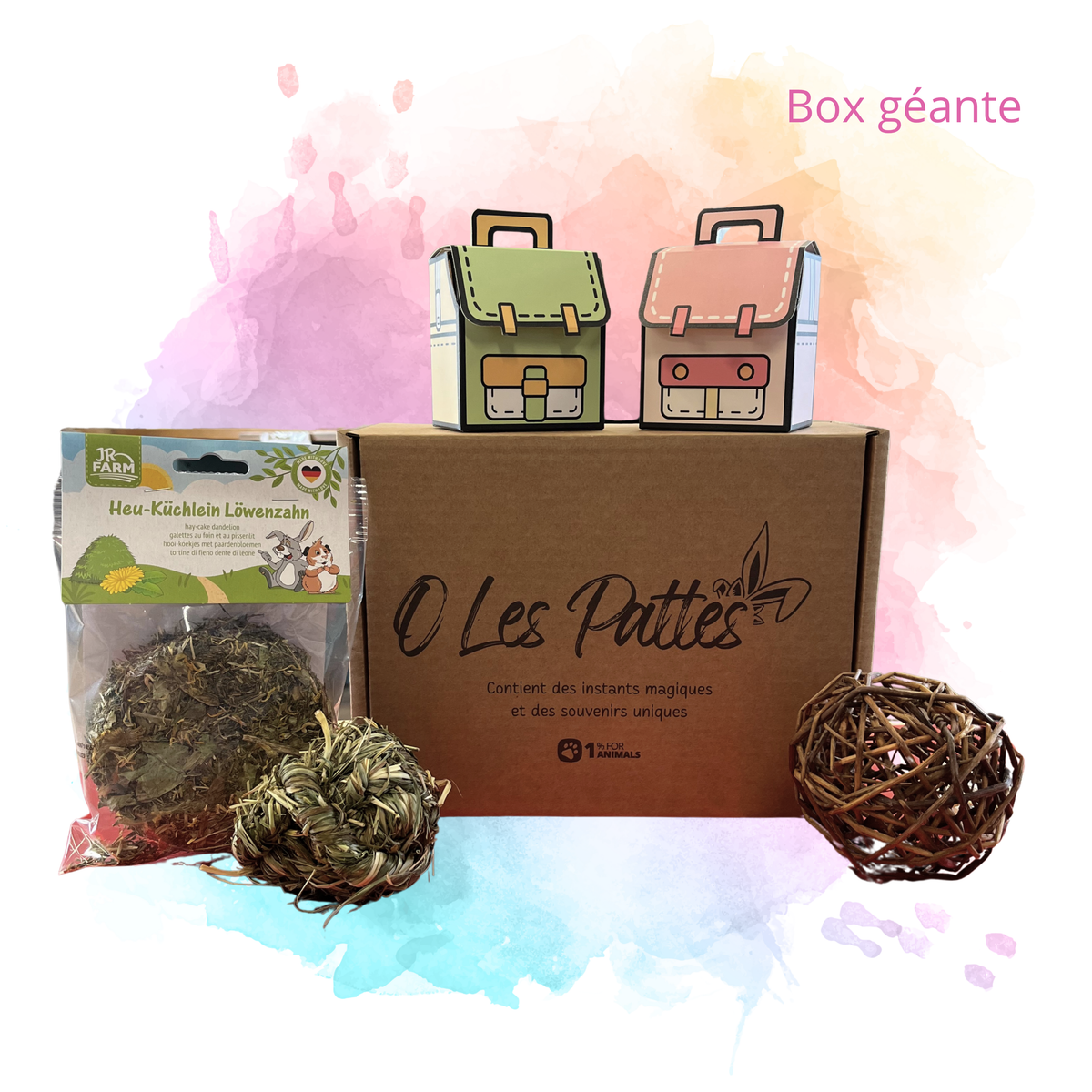 Box mensuelle pour lapin