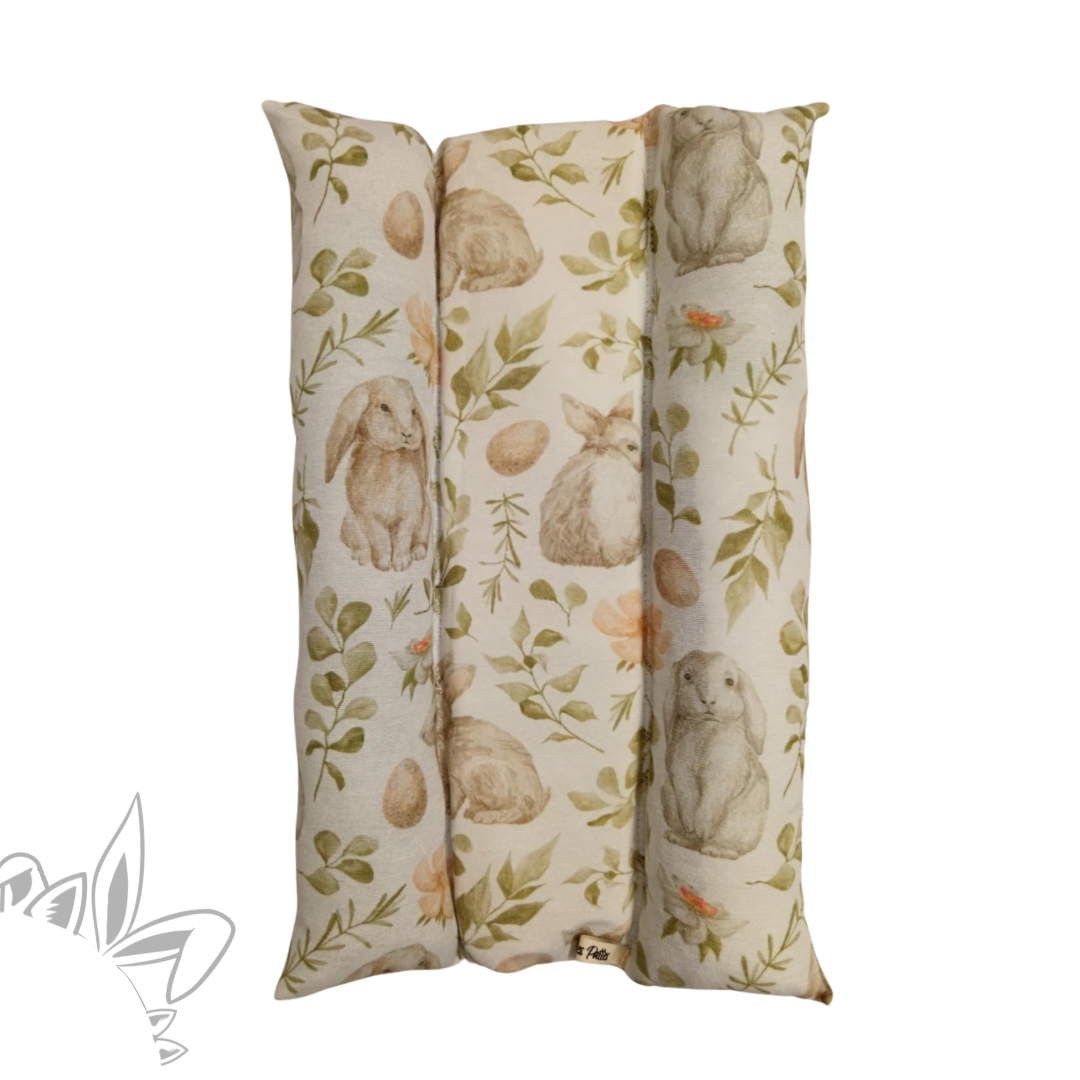 Coussin snugabun pour lapin imperméable à mémoire de forme, Astic’O Dodo de la gamme Astic’Home est 100% artisanat français