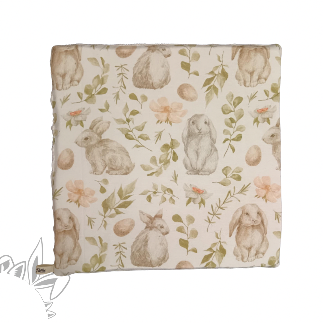 Coussin matelat pour lapin à mémoire de forme, Astic’O Dodo de la gamme Astic’Home est 100% artisanat français