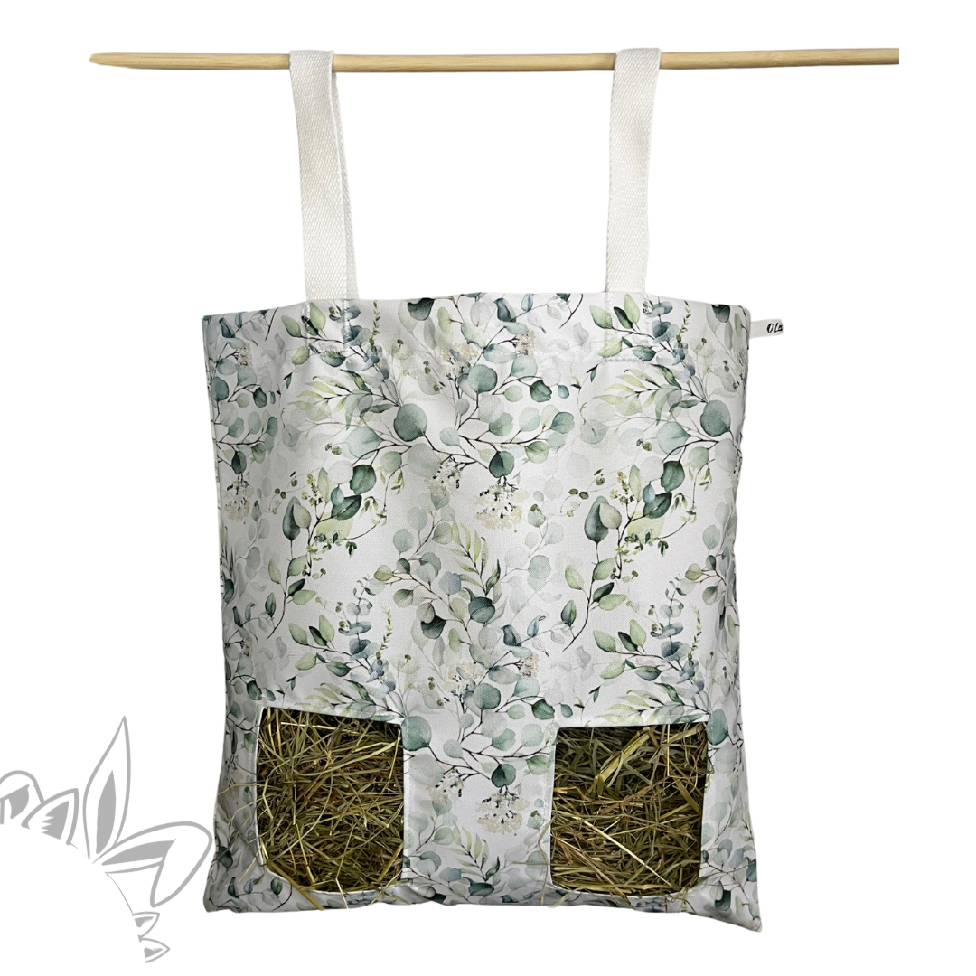 Sac à foin pour lapin en coton Oeko Tex imperméable