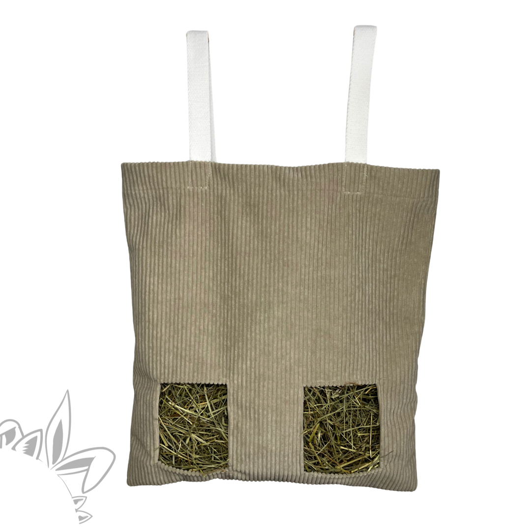 Sac à foin pour lapin en velours
