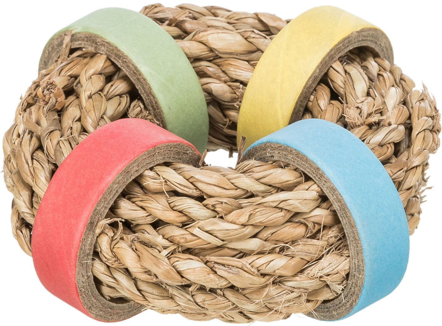 Jeu naturel pour lapin : anneau