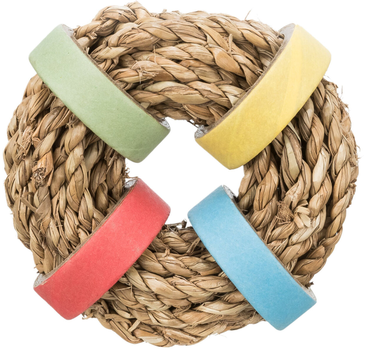 Jeu naturel pour lapin : anneau