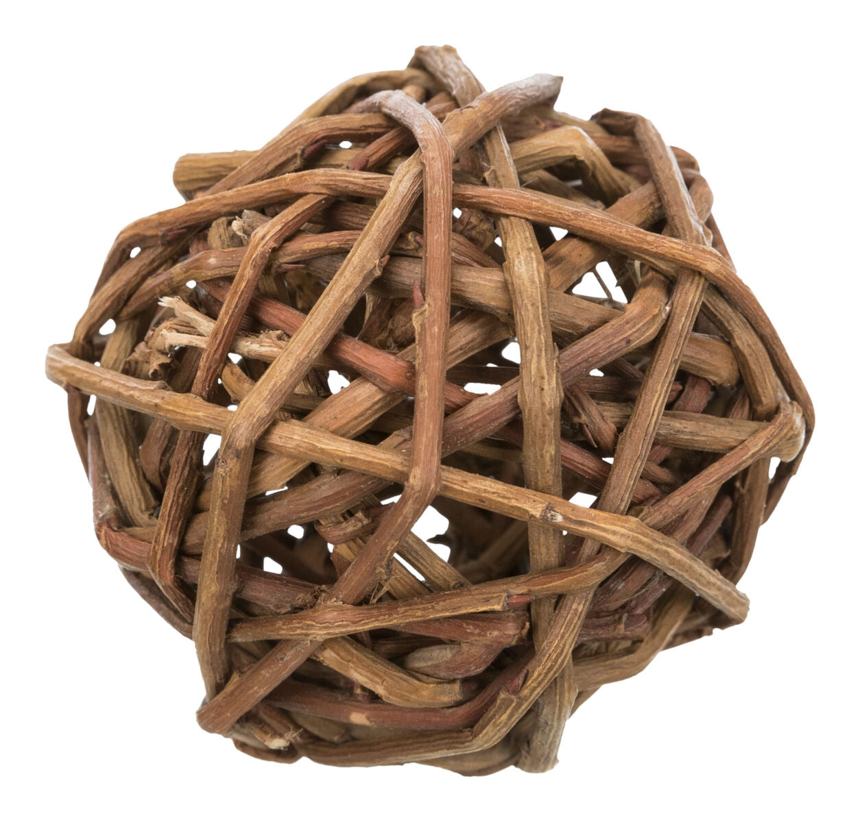 Jeu naturel pour lapin : balle en osier