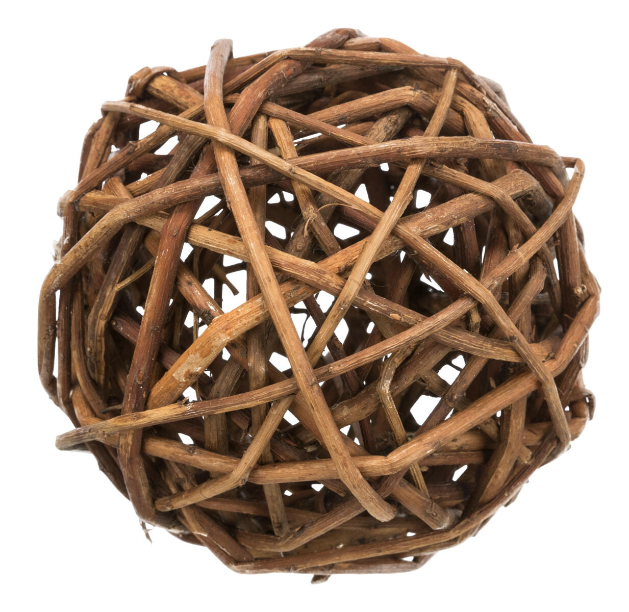 Jeu naturel pour lapin : balle en osier