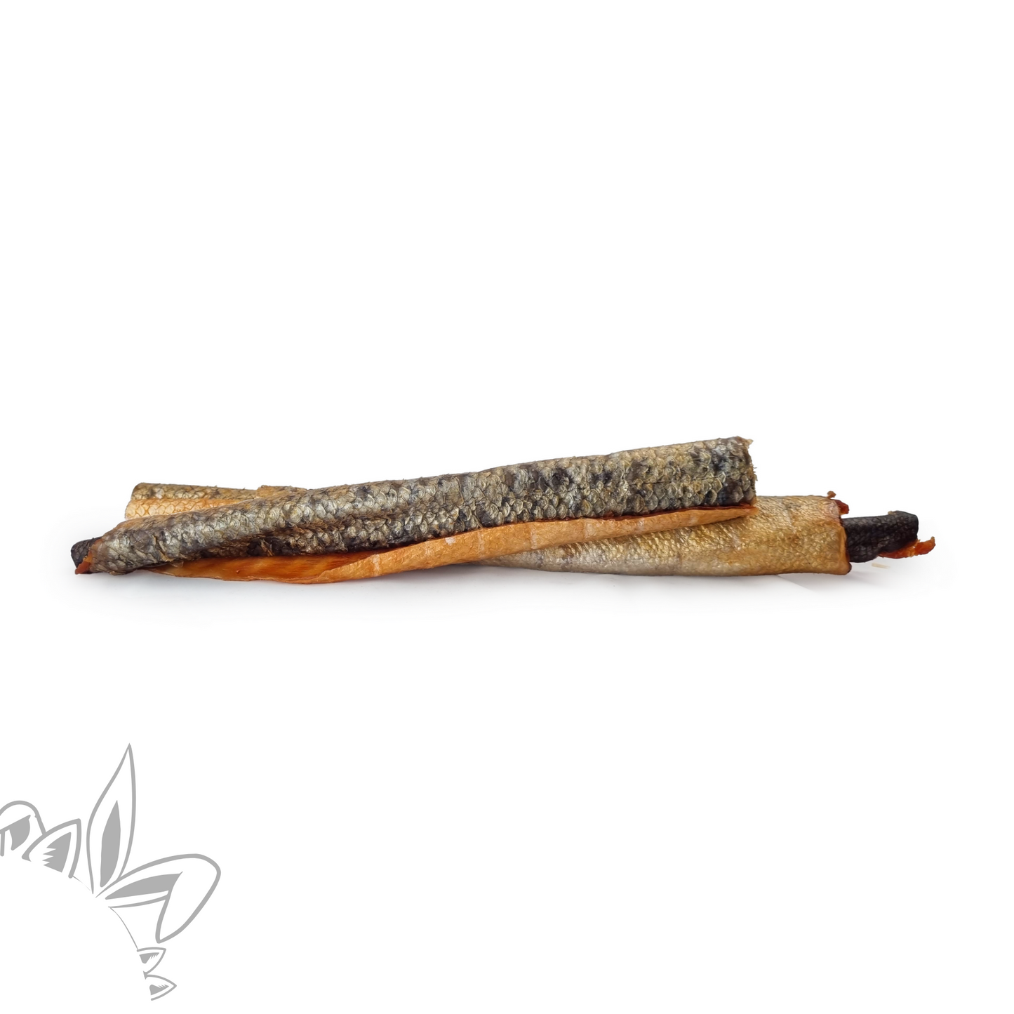 Peau de saumon avec viande