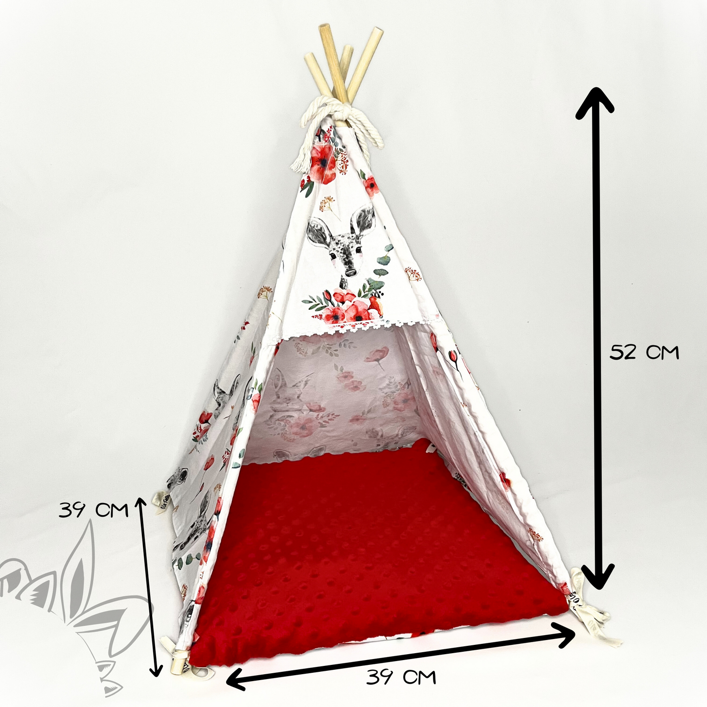 Tipi Astic’Home - Tissu animaux - Uniques