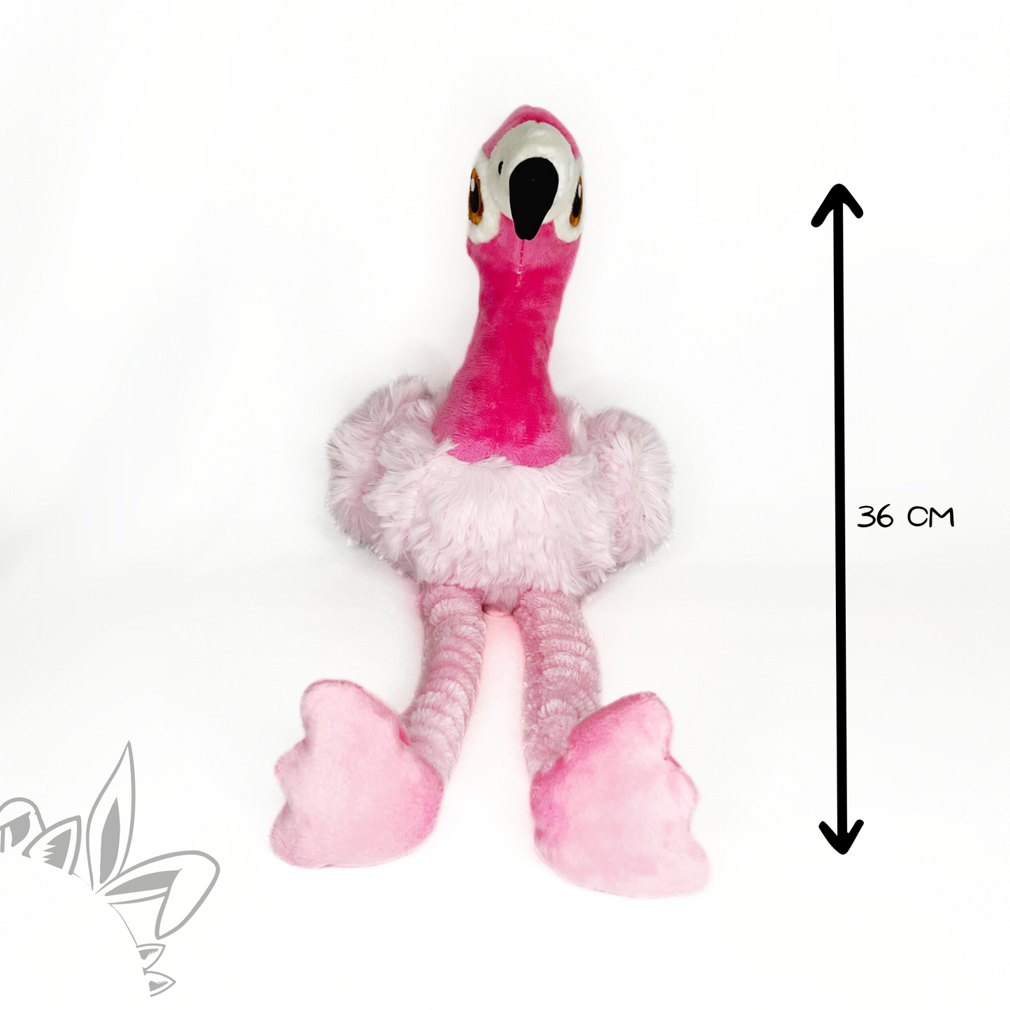Peluche Flamant Rose