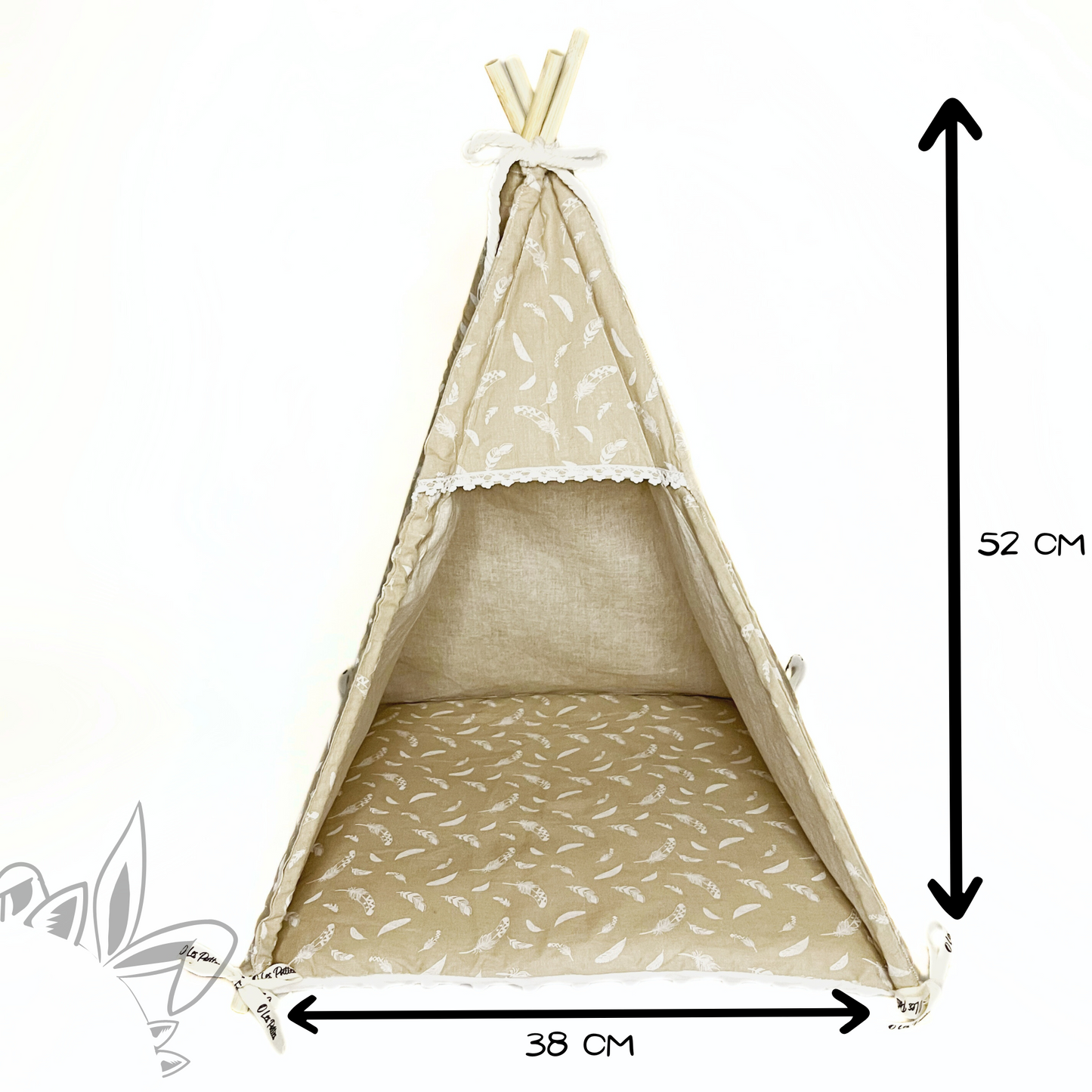 Tipi Astic’Home - Tissu plumes