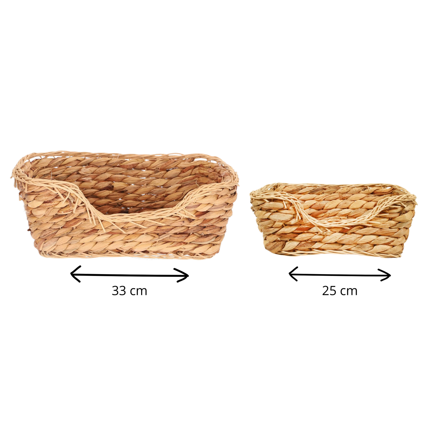 Panier en jacinthe d'eau