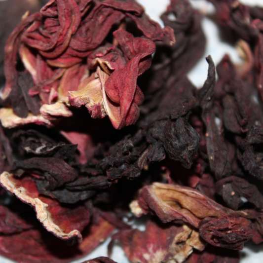 Fleurs d’hibiscus séchées pour lapin
