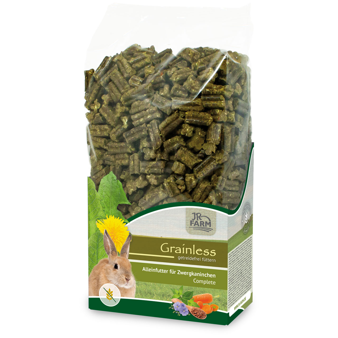 Granulés pour lapin sans céréales - JR Farm