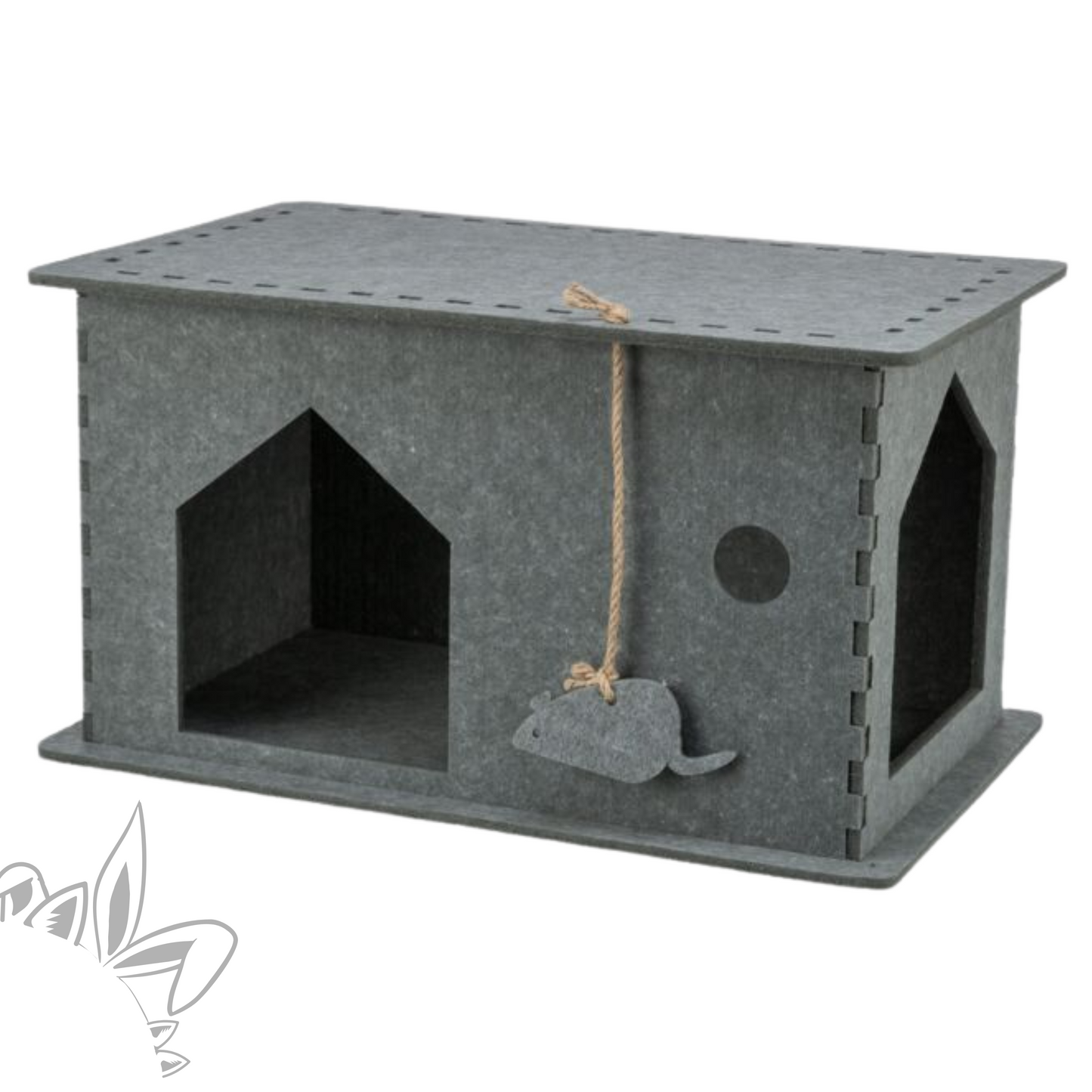 Habitat pour chat et lapin 