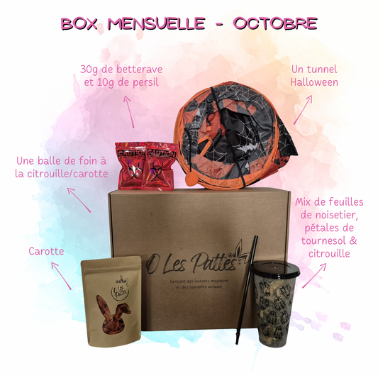 Box mensuelle pour lapin