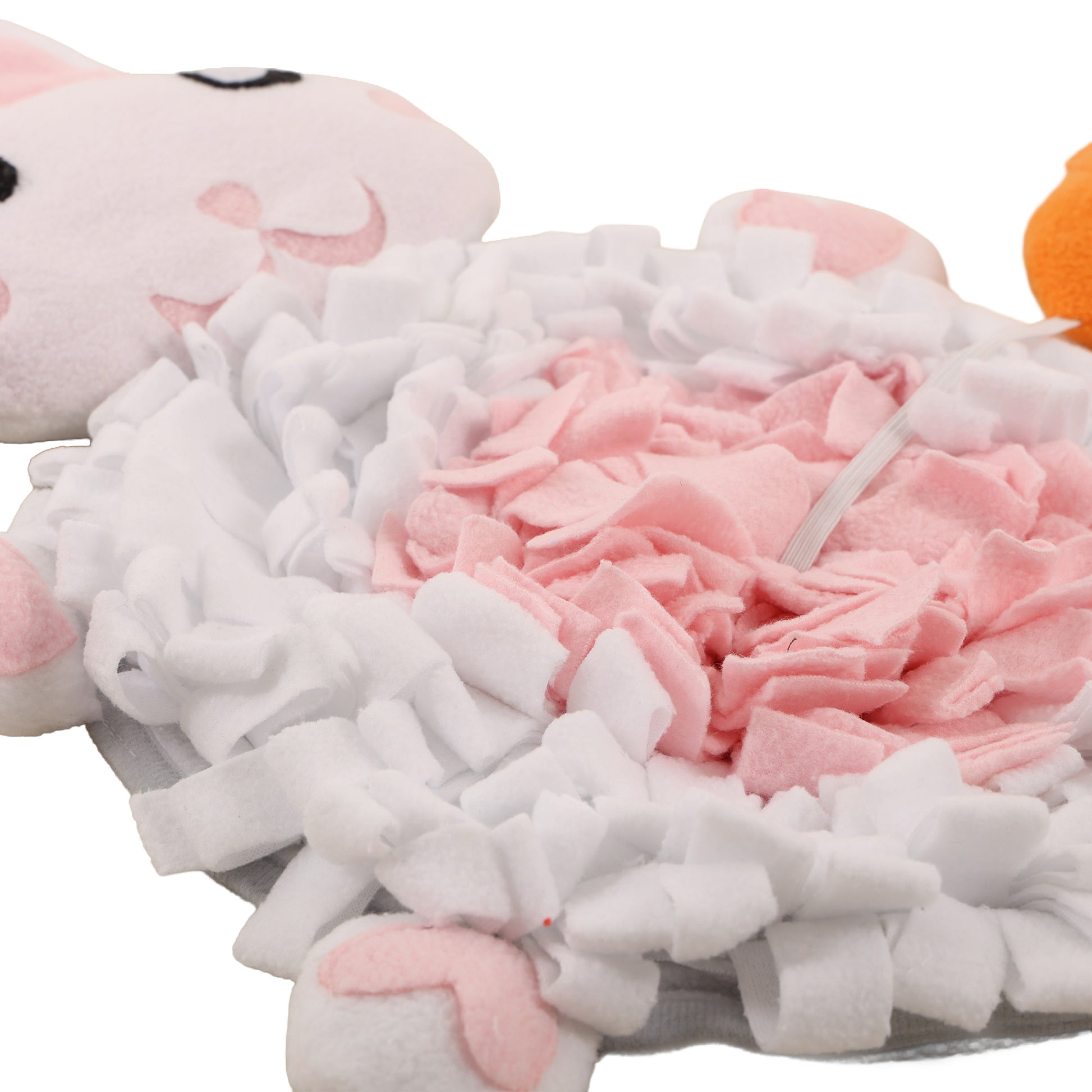 Tapis de fouille pour lapin LapiFouille - Zolia&nbsp;
Un jeu d'intelligence doux et stimulant pour cacher les friandises et apaiser votre compagnon