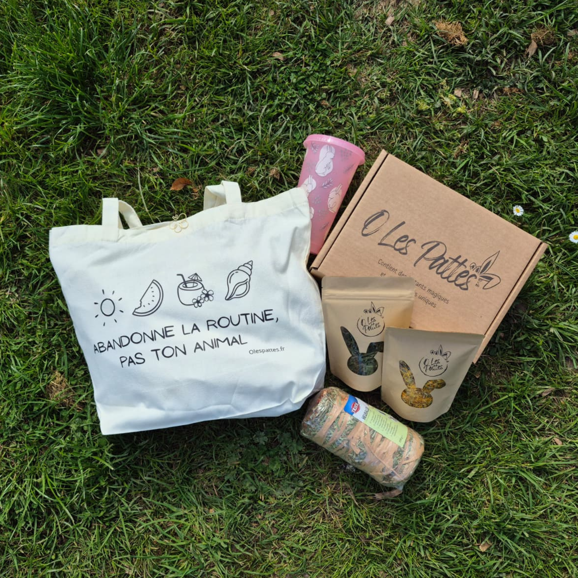 box lapin jeux friandises naturelles