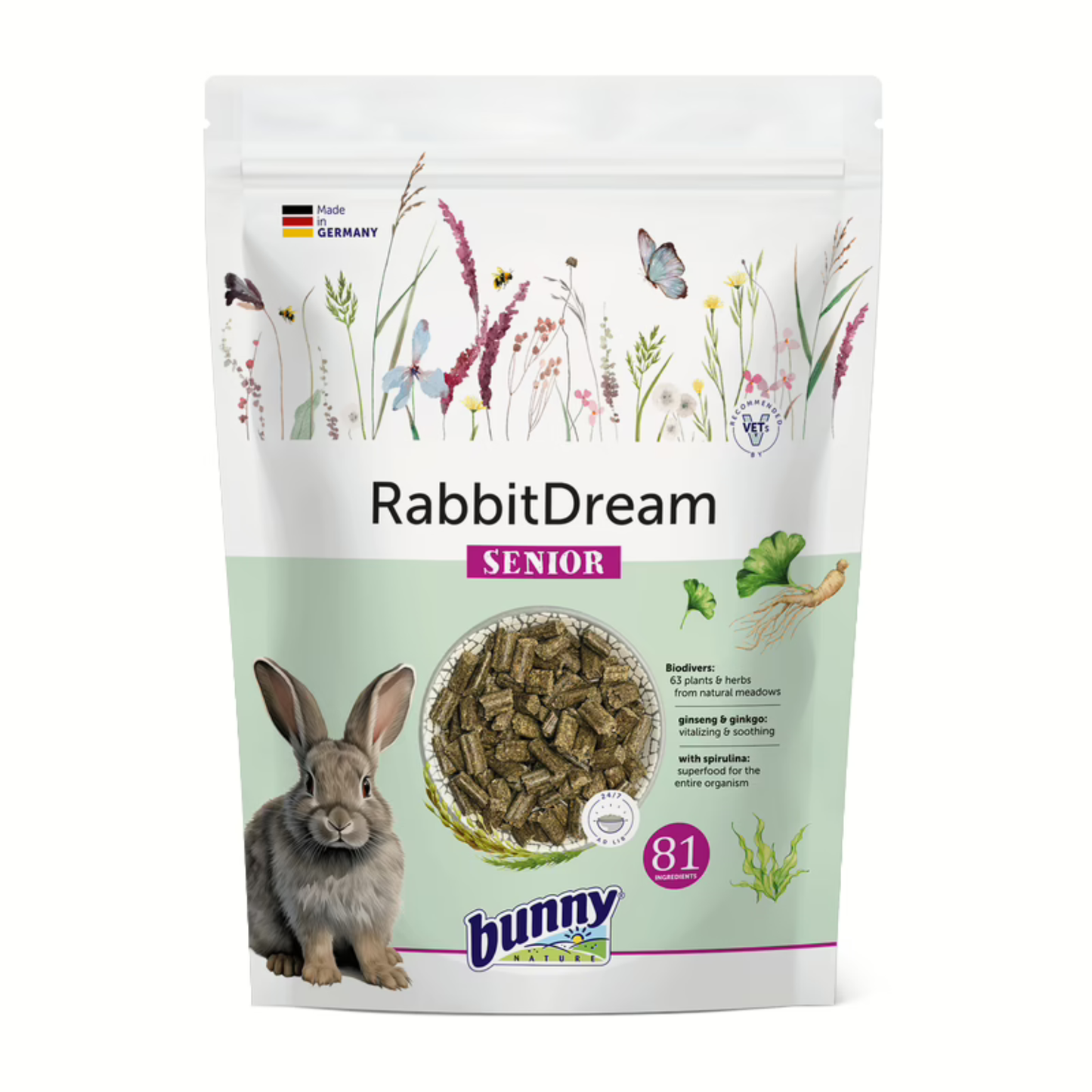 Granulés Lapin Senior - Bunny Nature