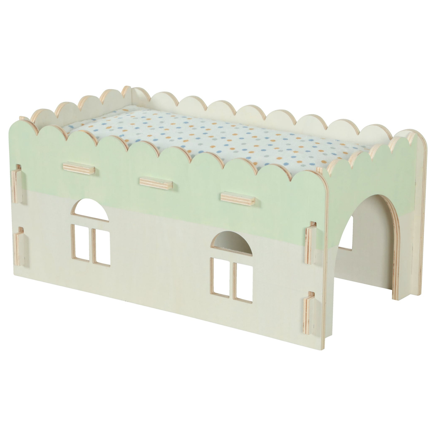 Maison modulable en bois pour lapin COSY