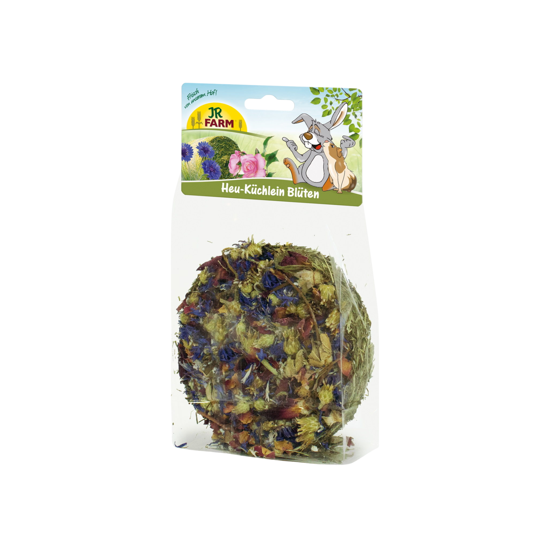 friandise au foin et fleurs pour lapin, riche en fibres