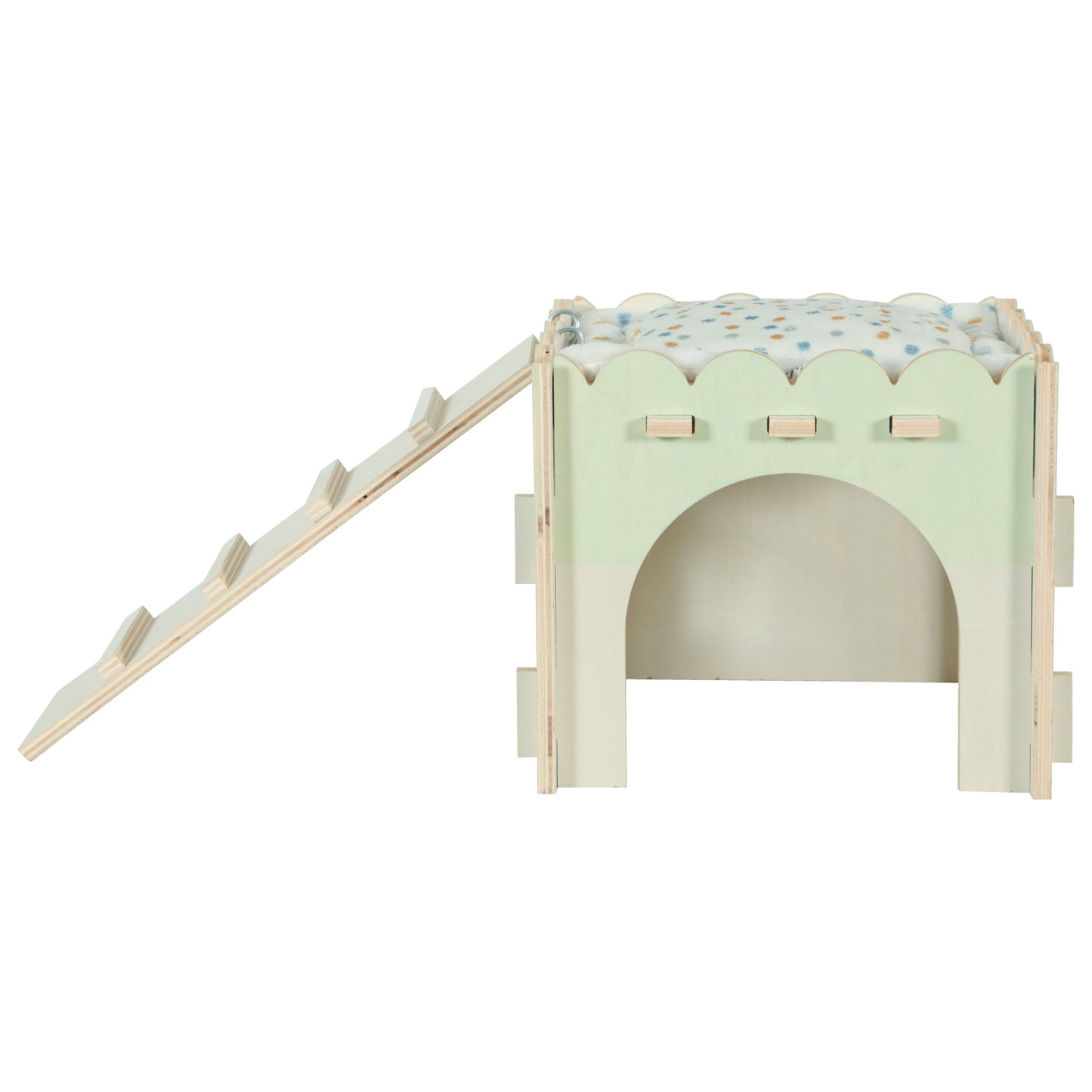 Maison modulable en bois pour lapin COSY