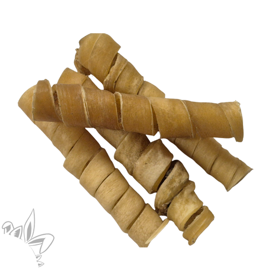 peau de buffle torsadée - mastication et friandises naturelles pour chiens