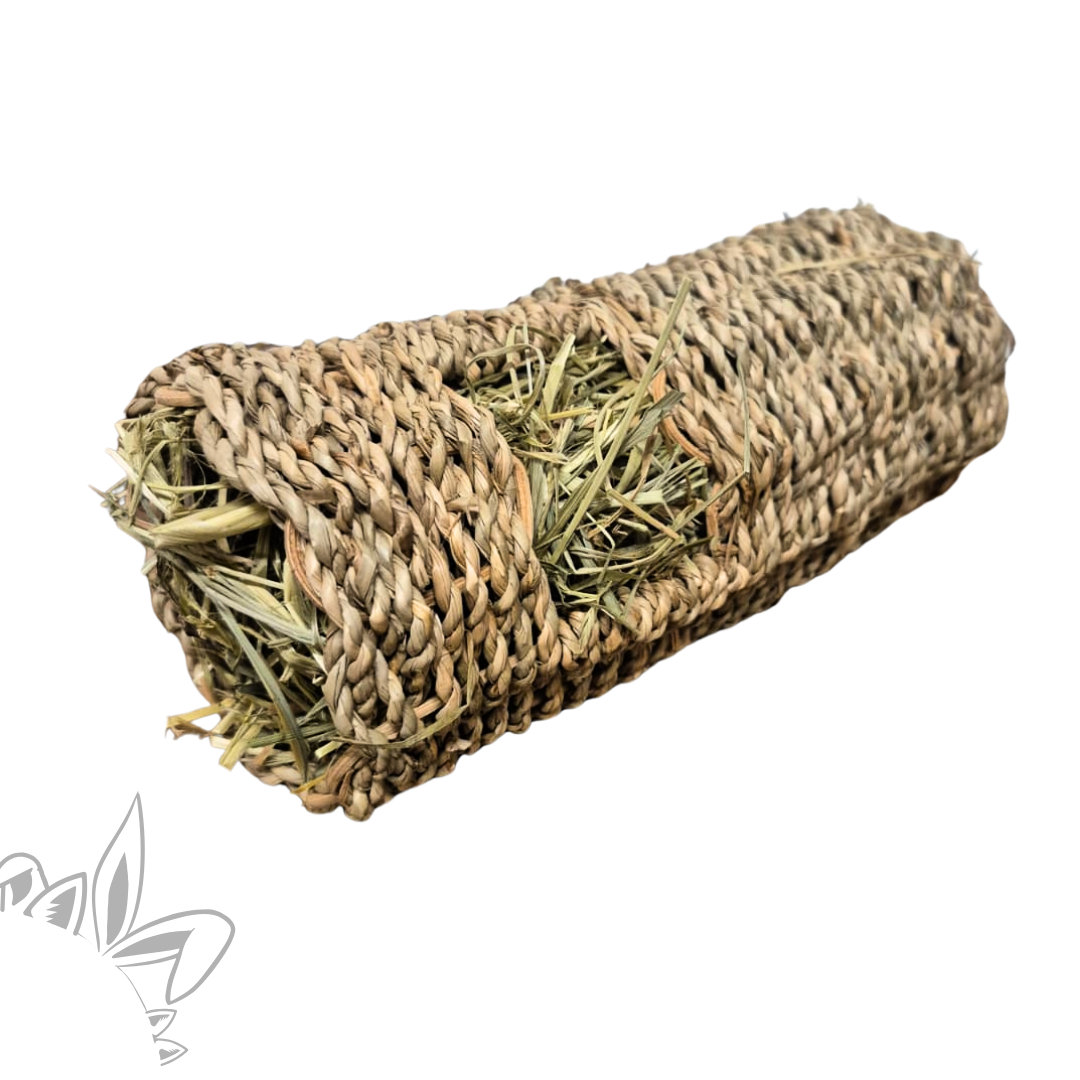 Rouleau au foin en jonc de mer
