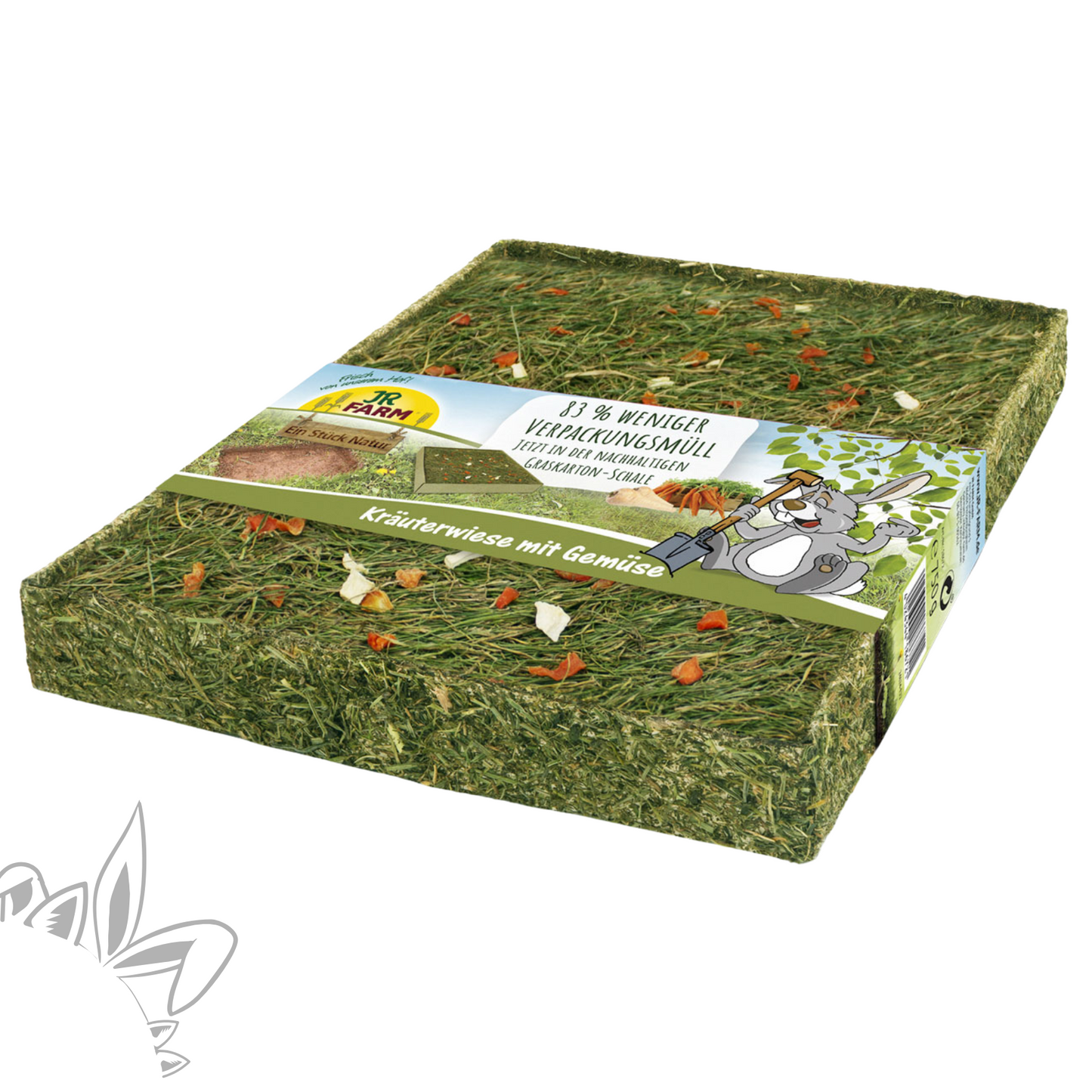 tapis à creuser au foin et légumes séchés pour lapin - JR FARM