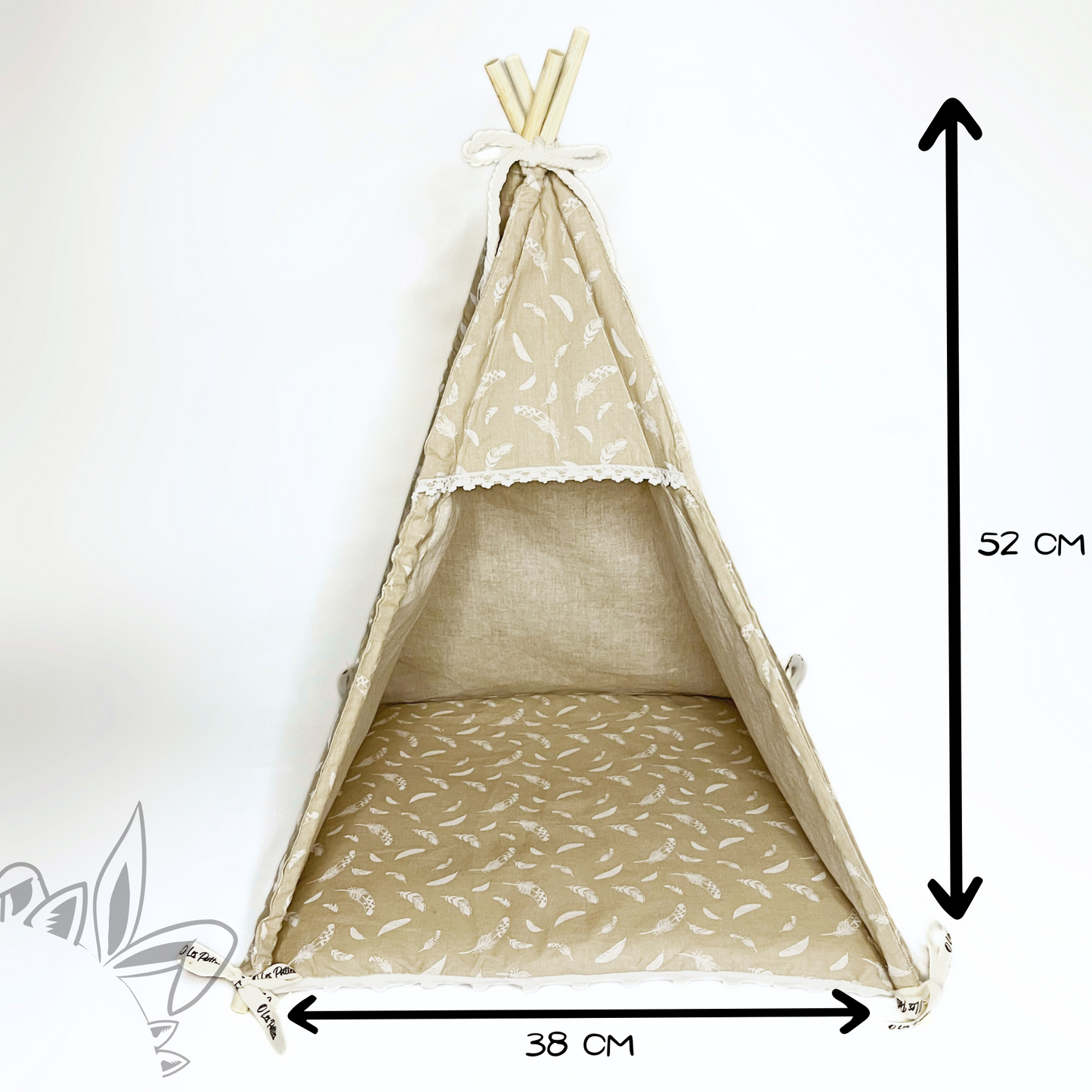 Tipi Astic’Home - Tissu plumes
