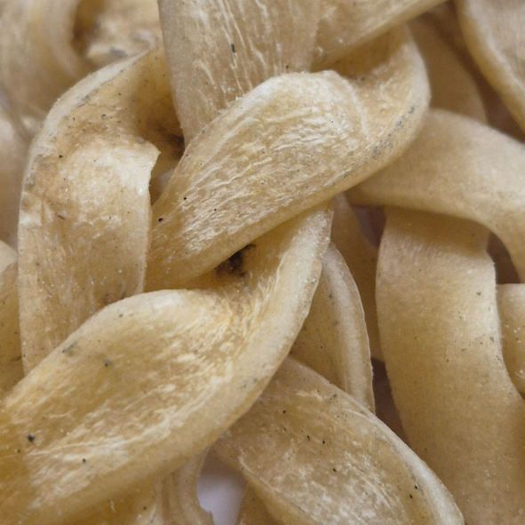 tresse de buffle pour chien, mastication et friandises